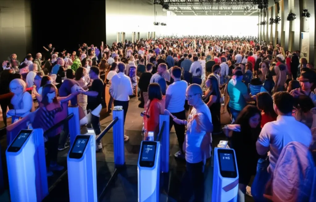 Da fila ao fluxo: jornada de consumo em eventos sem atrito
