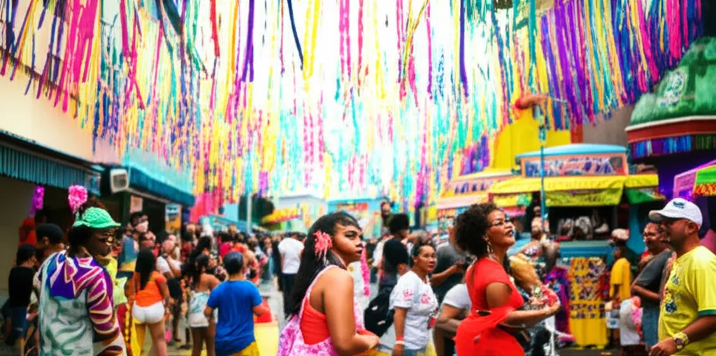 Festa de carnaval e consumo